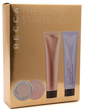 Load image into Gallery viewer, BECCA The Glow Starts Here Makeup Gift Set