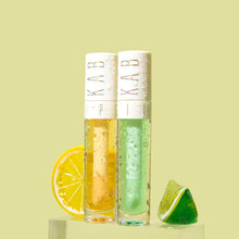 Load image into Gallery viewer, Lemon & lime lip oil duo - Kab