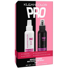 Load image into Gallery viewer, KLEANCOLOR PRO PRIMER & SETTING SPRAY DUO