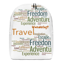 Load image into Gallery viewer, Wanderlust Minimalist Backpack