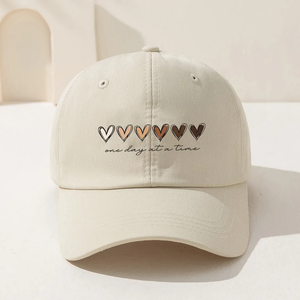 Unisex fashion letter heart shape cap