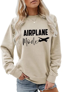 Airplane Mode -  Women's long sleeve sweater