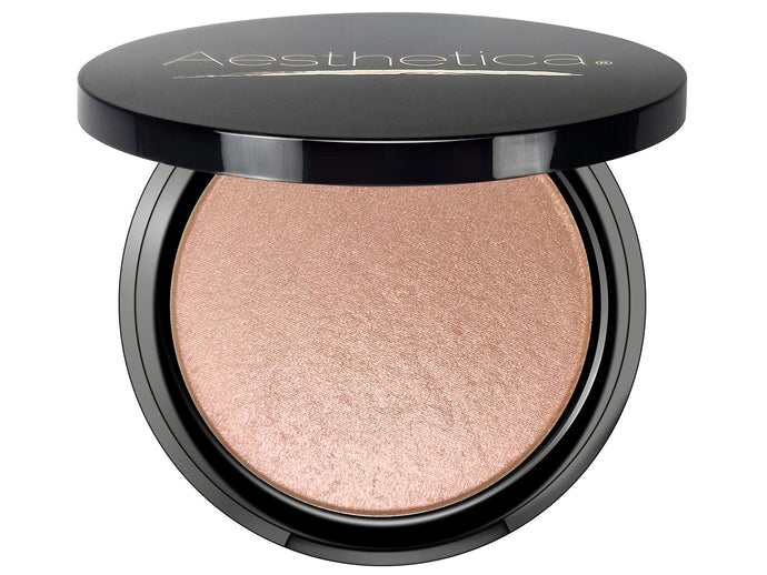 AESTHETICA STARLITE HIGHLIGHTER COMPACT - Cosmos (sparkling rose gold)