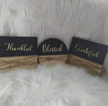 Load image into Gallery viewer, Home Decor Handcrafted Wood 3 SET RUSTIC WOOD
