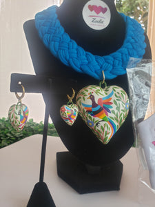 Arte Mexicano Set 3 piezas - Azul - ZOELIX COLLECTION