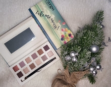 Load image into Gallery viewer, cargo Take Me Away! Eye Shadow Palette: Shadows 12 x .03 Oz., Dual-Ended Brush
