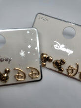 Load image into Gallery viewer, Disney&#39;s 3 pair earing set
