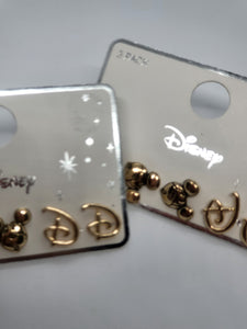 Disney's 3 pair earing set