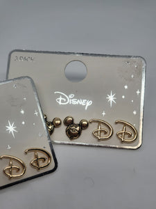 Disney's 3 pair earing set