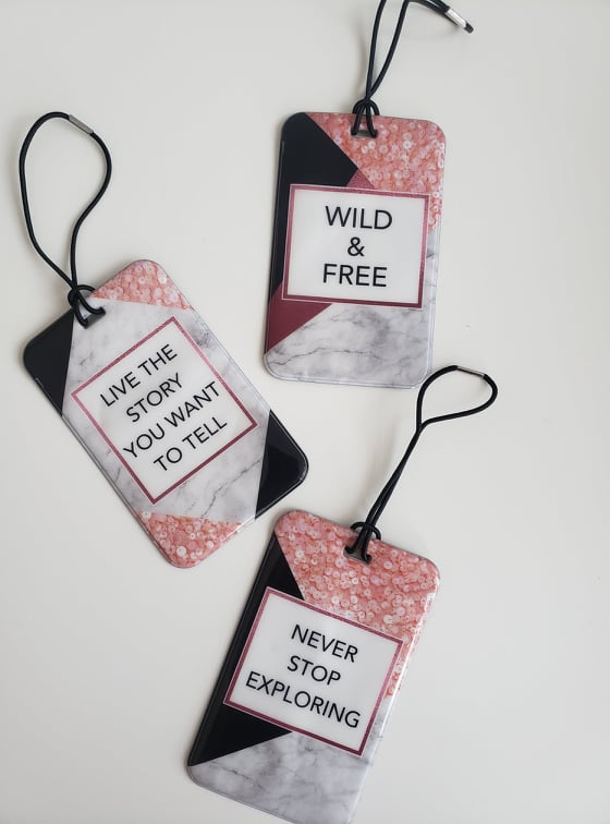 Luggage Tag 3 Piece Set - Never Stop Exploring