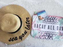 Load image into Gallery viewer, Summer Combo: Pamela Sea you Later + Beach Bag
