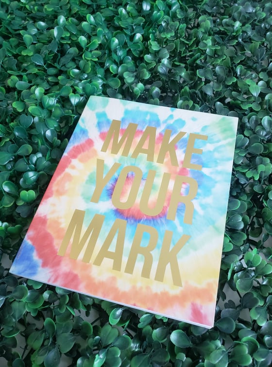 Make Your Mark - Small Notebook