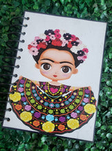 Load image into Gallery viewer, Frida Khalo Notebook - Recycle - Hard Cover
