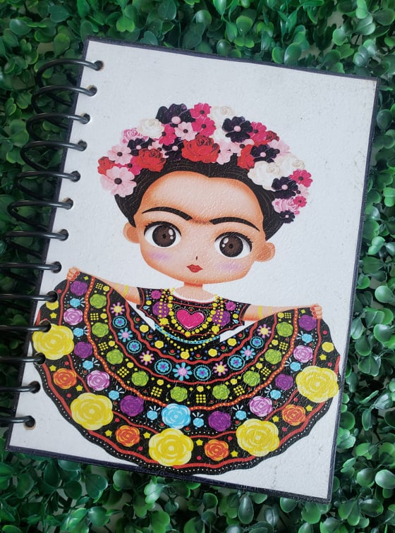 Frida Khalo Notebook - Recycle - Hard Cover
