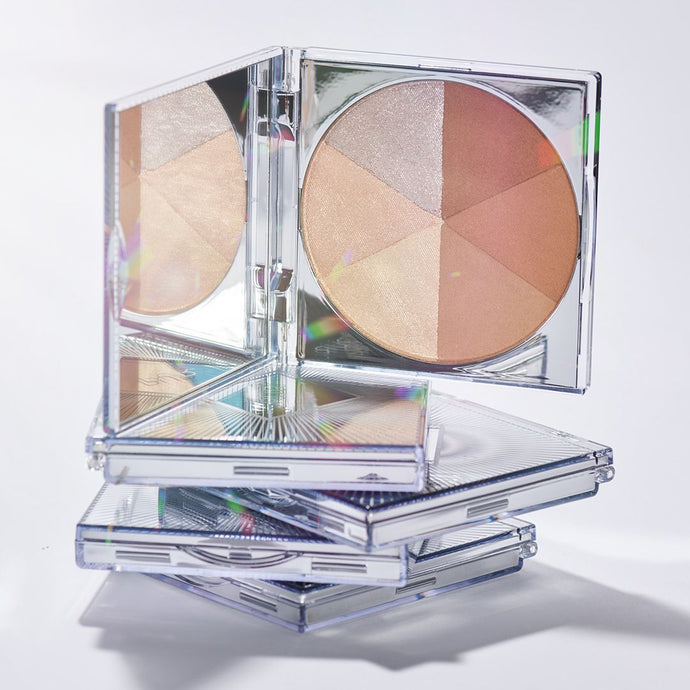 PÜR Crystal Clear Jumbo Highlight/Bronzer Palette