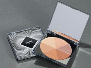 PÜR Crystal Clear Jumbo Highlight/Bronzer Palette