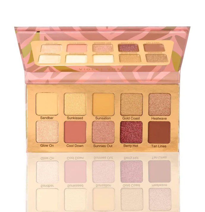 Sunkissed Palette by Violet Voss - 10 color eye shadow and pressed pigment palette