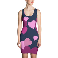 Load image into Gallery viewer, New Hearts Fitted Dress
